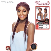 Vanessa Synthetic Tops Four Braid Swissilk Designer Lace Front Wig - TFBL ADIDA